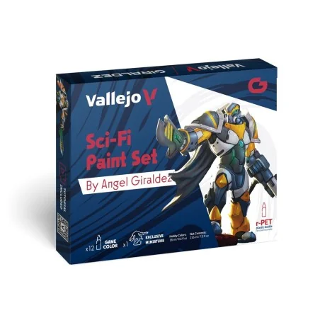 Game Color: SciFi Paint Set by Angel Giraldez 18 ml - Vallejo 72313