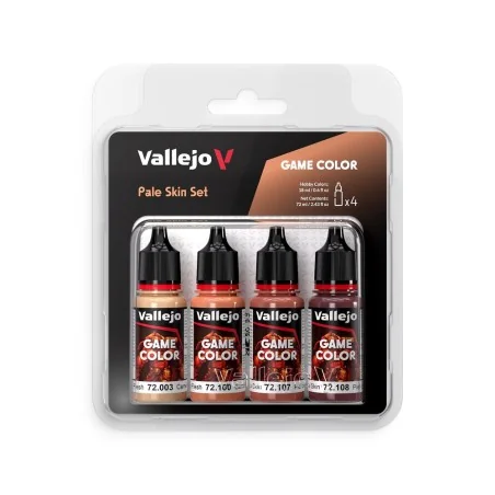 Game Color: Pale Skin Set 18 ml - Vallejo 72379