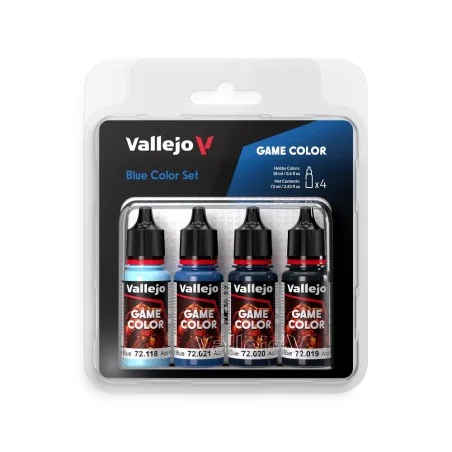 Game Color: Blue Color Set 18 ml - Vallejo 72376