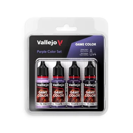 Game Color: Purple Color Set 18 ml - Vallejo 72382