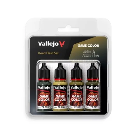 Game Color: Dead Flesh Set 18 ml - Vallejo 72392