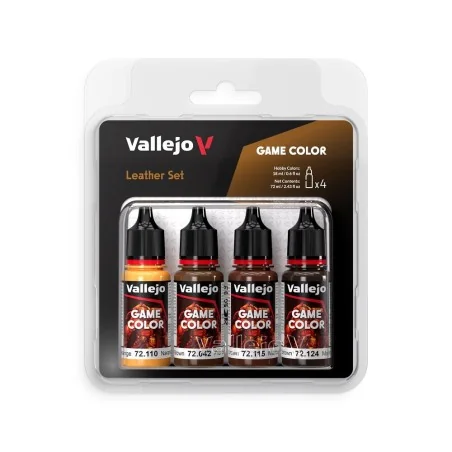 Game Color: Leather Set 18 ml - Vallejo 72385