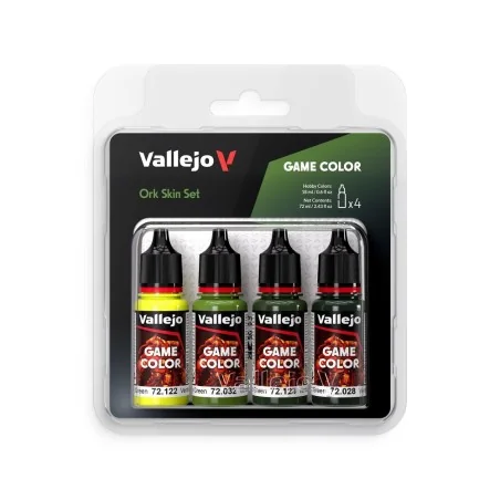 Game Color: Ork Skin Set 18 ml - Vallejo 72391