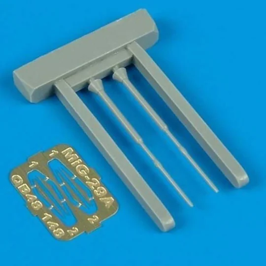 MiG-29 Fulcrum Pitot tubes, 1/48 - Quickboost QB48 148 MiG-29 Fulcrum Pitot tubes, 1/48 - Quickboost QB48 148