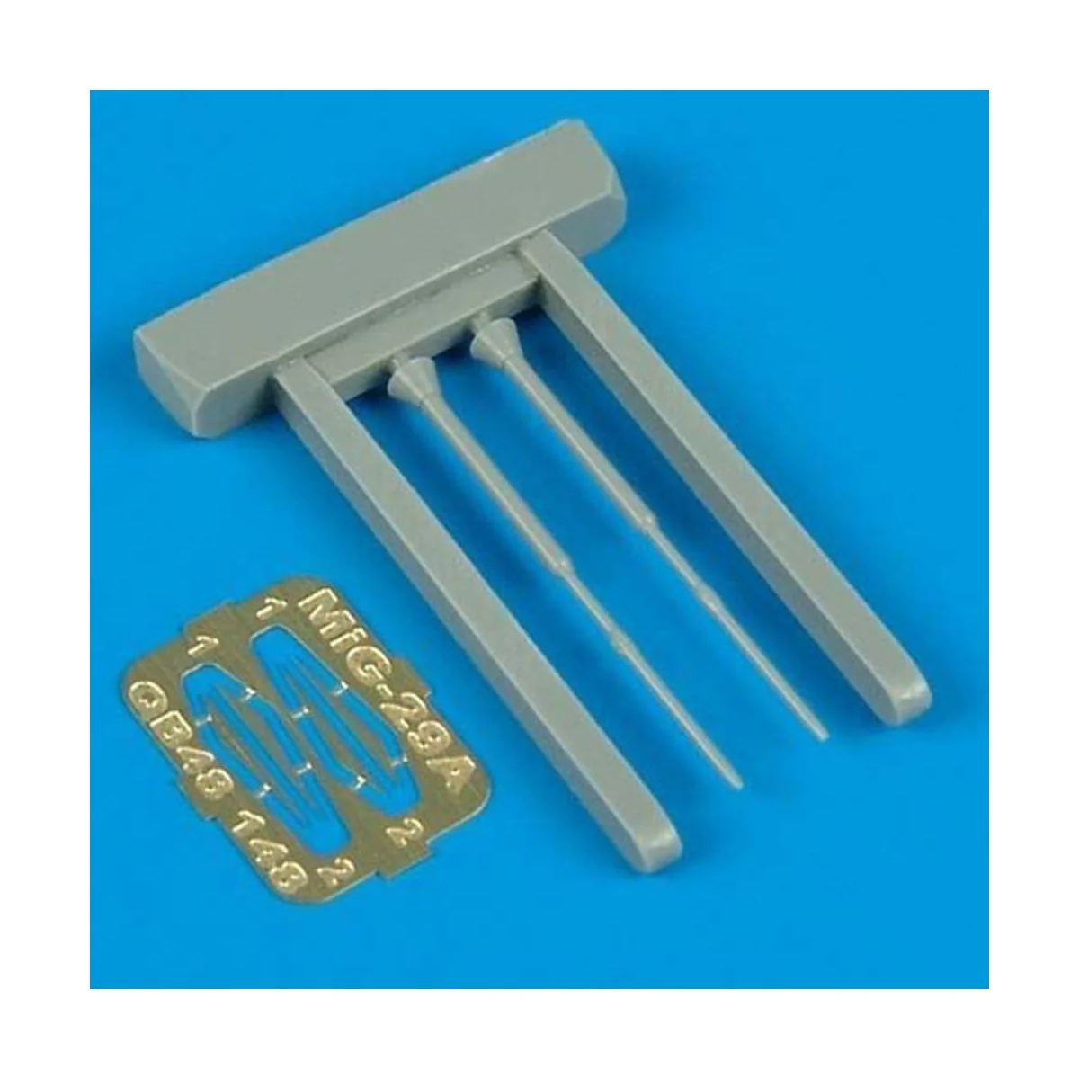 MiG-29 Fulcrum Pitot tubes, 1/48 - Quickboost QB48 148 MiG-29 Fulcrum Pitot tubes, 1/48 - Quickboost QB48 148