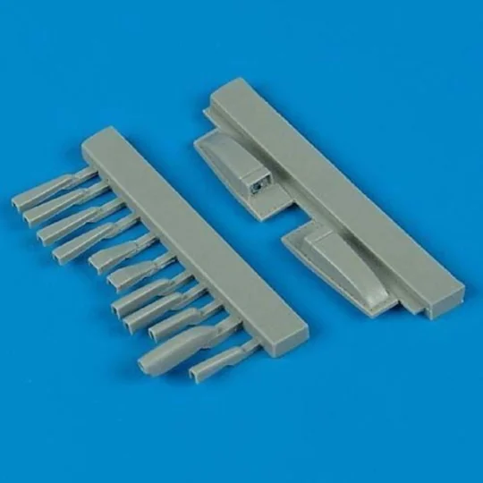 Su-7 Air Scoops für Kopro Bausatz, 1/48 - Quickboost QB48 149 Su-7 Air Scoops für Kopro Bausatz, 1/48 - Quickboost QB48 149