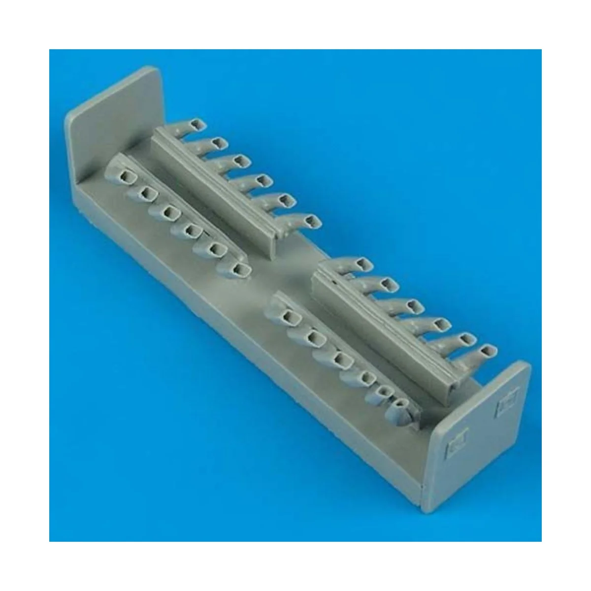 Bf 110E exhaust für Eduard Bausatz - Quickboost QB48 155