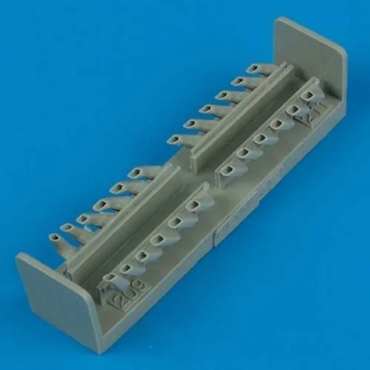 Bf 110G-2 exhaust für Revell Bausatz, 1/48 - Quickboost QB48 162