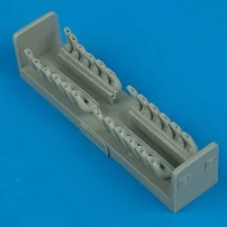 Bf 110C exhaust für Eduard Bausatz - Quickboost QB48 163