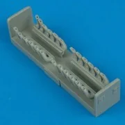 Bf 110C exhaust für Eduard Bausatz - Quickboost QB48 163