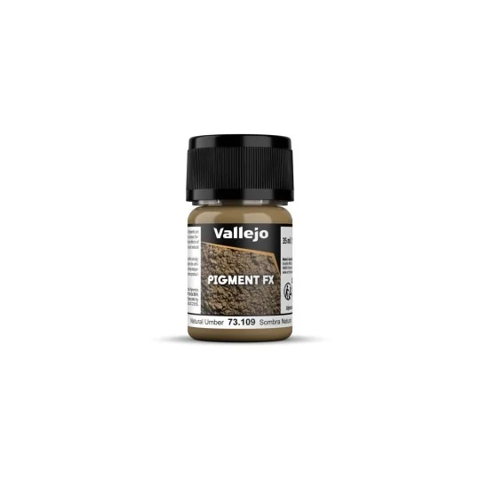 Natural Umber 35 ml - Vallejo 73109 Natural Umber 35 ml - Vallejo 73109