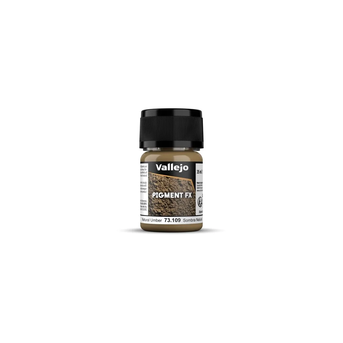 Natural Umber 35 ml - Vallejo 73109 Natural Umber 35 ml - Vallejo 73109