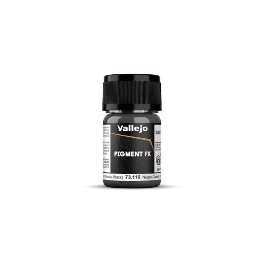 Carbon Black (Smoke Black) 35 ml - Vallejo 73116