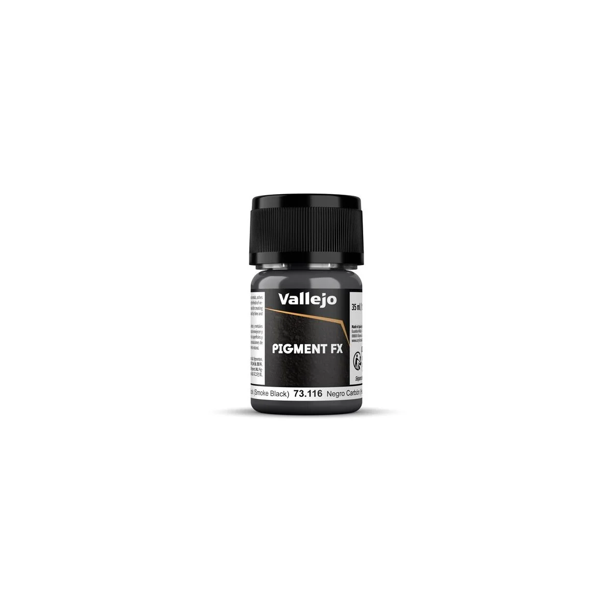 Carbon Black (Smoke Black) 35 ml - Vallejo 73116
