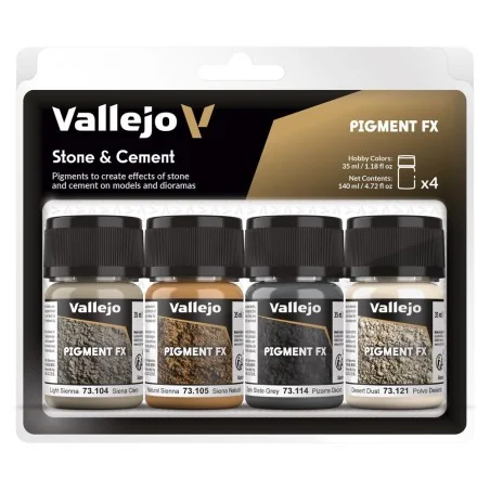 Pigment FX: Stone & Cement 35 ml - Vallejo 73192