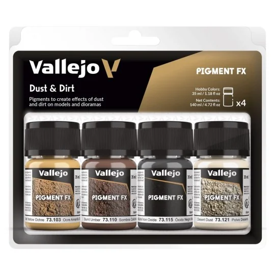 Pigment FX: Dust & Dirt 35 ml - Vallejo 73190 Pigment FX: Dust & Dirt 35 ml - Vallejo 73190