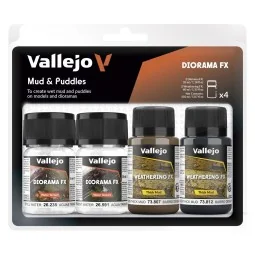 Diorama FX: Mud & Puddles 35 ml - Vallejo 73189