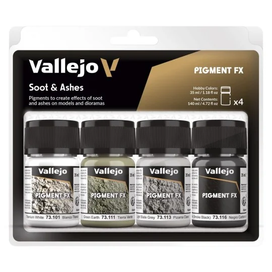 Soot & Ashes 35 ml - Vallejo 73193 Soot & Ashes 35 ml - Vallejo 73193
