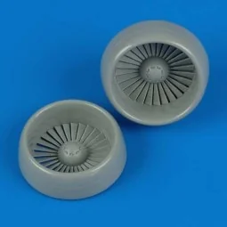 A-10A Thunderbolt II Correct fan Blades für Italeri Bausatz - Quick...