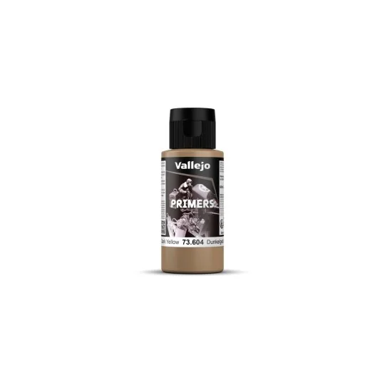 Primer: German Dark Yellow RAL7028 60 ml - Vallejo 73604 Primer: German Dark Yellow RAL7028 60 ml - Vallejo 73604