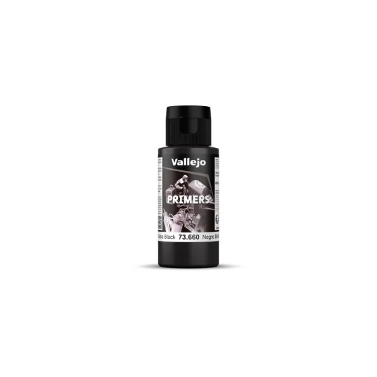 Primer: Gloss Black Primer 60 ml - Vallejo 73660