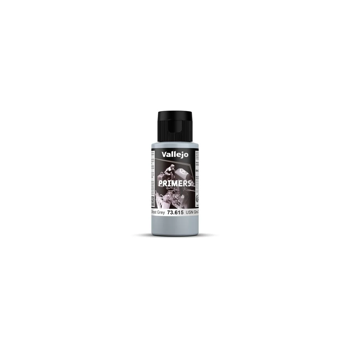 Primer: USN Light Ghost Grey FS36375 60 ml - Vallejo 73615 Primer: USN Light Ghost Grey FS36375 60 ml - Vallejo 73615