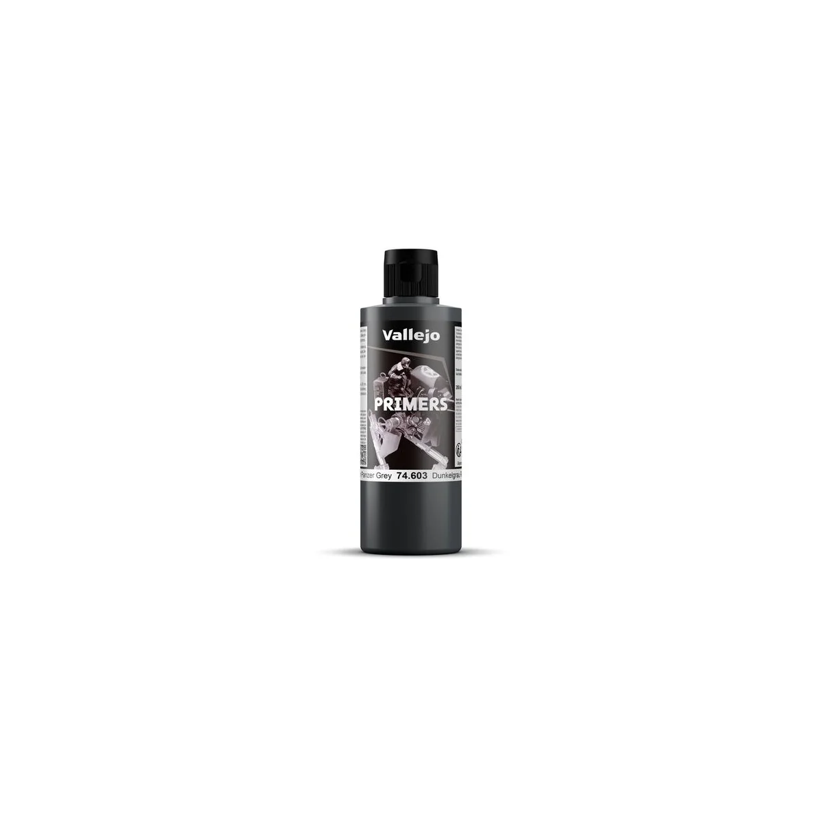 Primer: German Panzer Grey RAL7021 200 ml - Vallejo 74603 Primer: German Panzer Grey RAL7021 200 ml - Vallejo 74603
