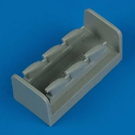 Dewoitine D.520 exhaust für Tamiya Bausatz, 1/48 - Quickboost QB48 179