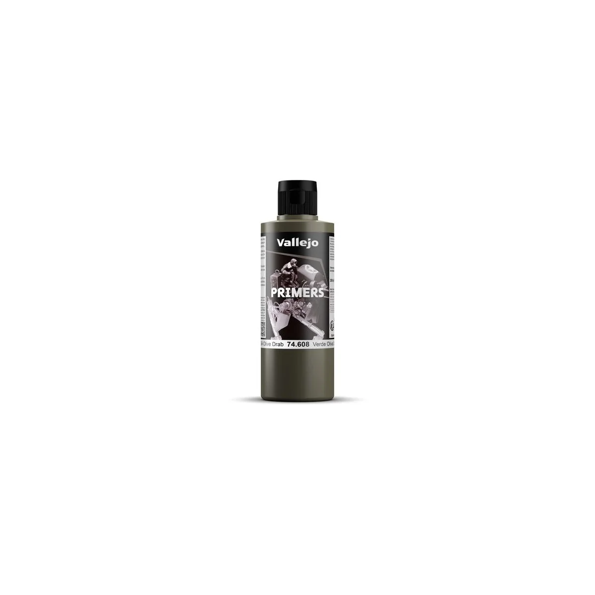 Primer: U.S. Olive Drab 200 ml - Vallejo 74608 Primer: U.S. Olive Drab 200 ml - Vallejo 74608