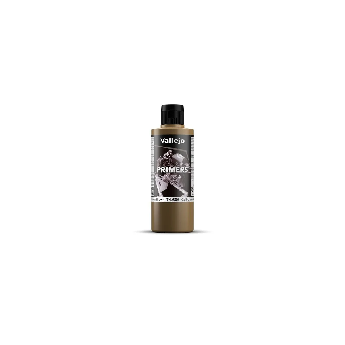 Primer: German Green Brown RAL8000 200 ml - Vallejo 74606 Primer: German Green Brown RAL8000 200 ml - Vallejo 74606