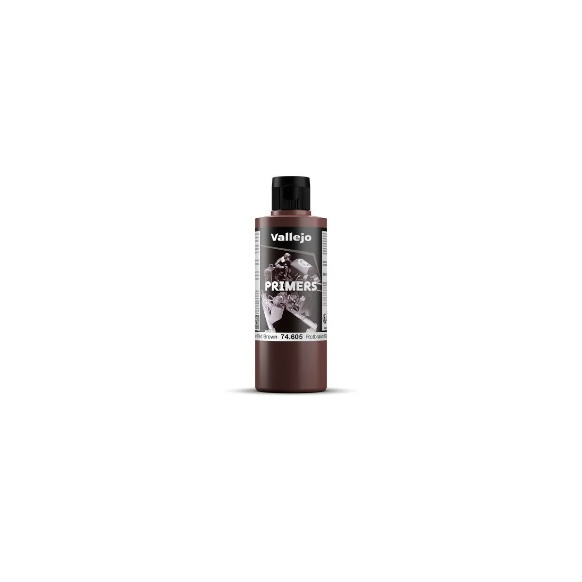 Primer: German Red Brown RAL8012 200 ml - Vallejo 74605 Primer: German Red Brown RAL8012 200 ml - Vallejo 74605