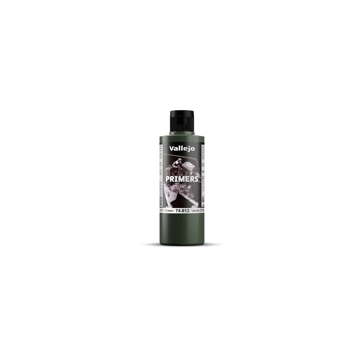Primer: NATO Green 200 ml - Vallejo 74612 Primer: NATO Green 200 ml - Vallejo 74612