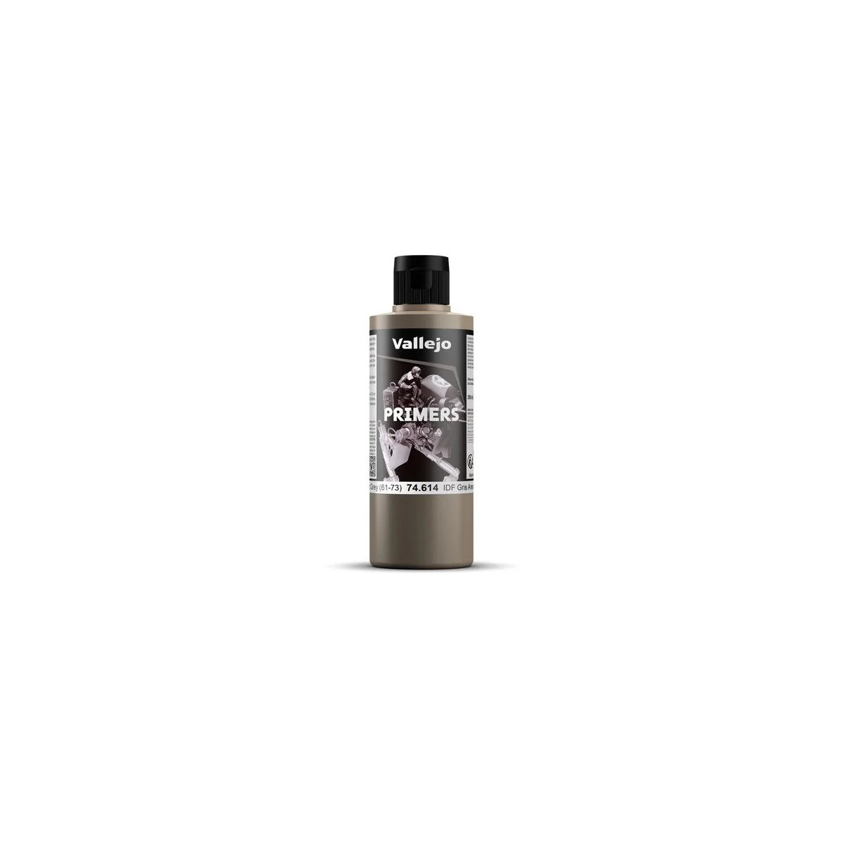 Primer: IDF Israeli Sand Grey 6173 200 ml - Vallejo 74614 Primer: IDF Israeli Sand Grey 6173 200 ml - Vallejo 74614