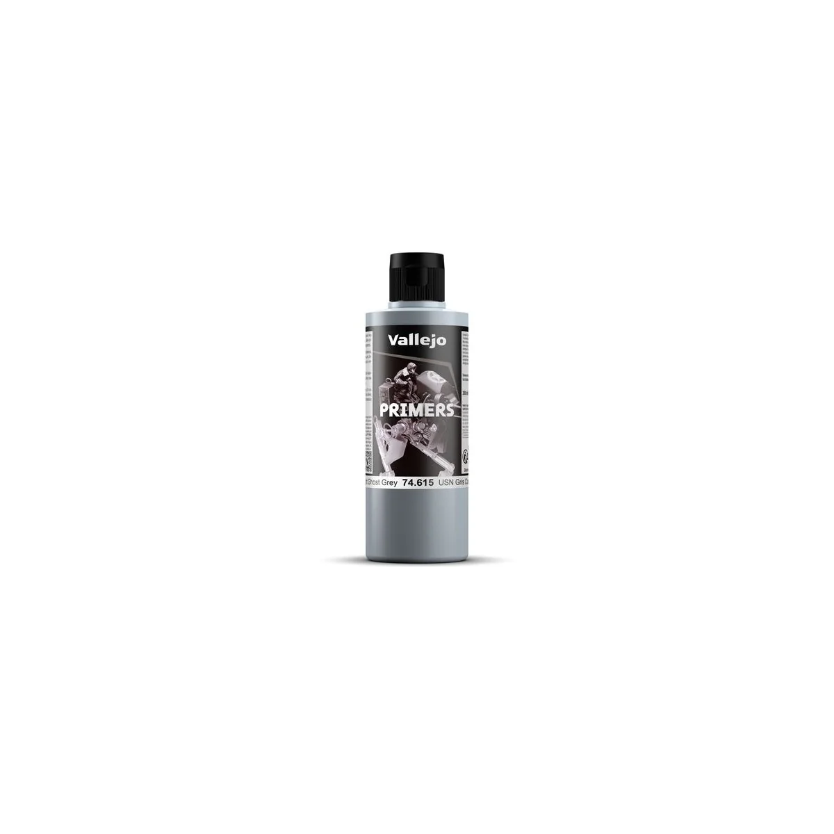 Primer: USN Light Ghost Grey FS36375 200 ml - Vallejo 74615 Primer: USN Light Ghost Grey FS36375 200 ml - Vallejo 74615