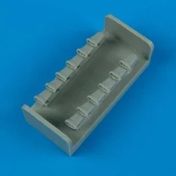 Spitfire Mk. IX exhausts - fishtail für Hasegawa Bausatz, 1/48 - Qu...