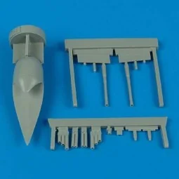 F6F-5N Hellcat conversion set für Eduard Bausatz, 1/48 - Quickboost...