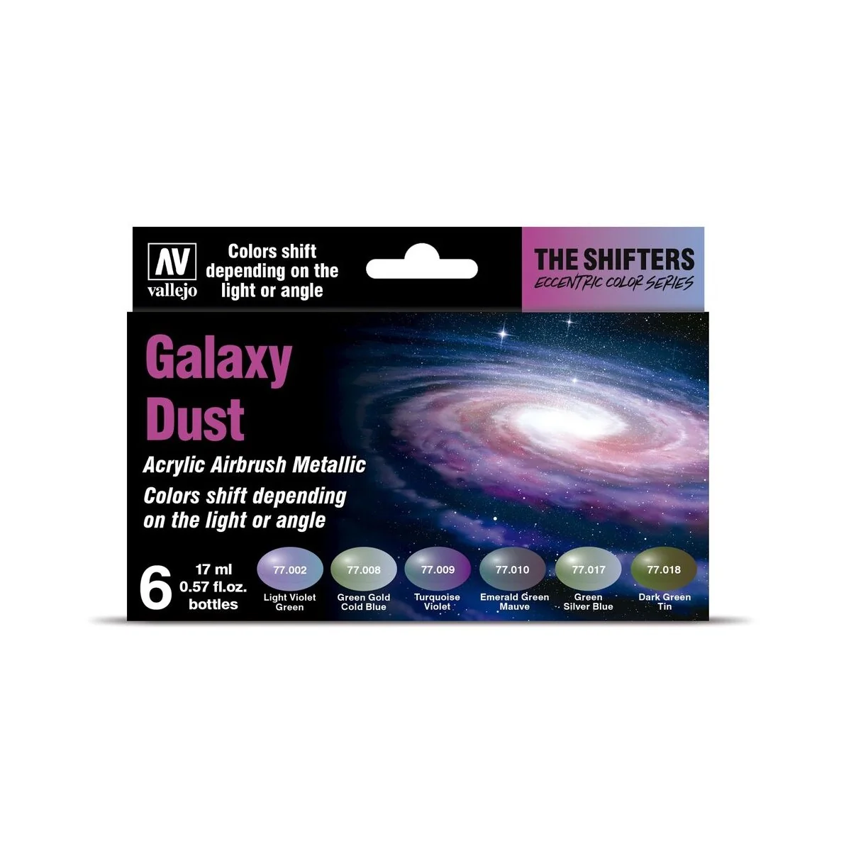 The Shifters: Galaxy Dust 17 ml - Vallejo 77092 The Shifters: Galaxy Dust 17 ml - Vallejo 77092