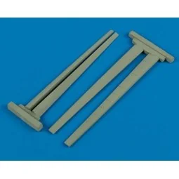 Messerschmitt Bf 110C/D slots für Eduard Bausatz - Quickboost QB48 210