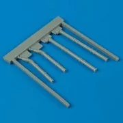 Wellington fuel outlet pipe - opened flaps für Trumpeter Bausatz - ...