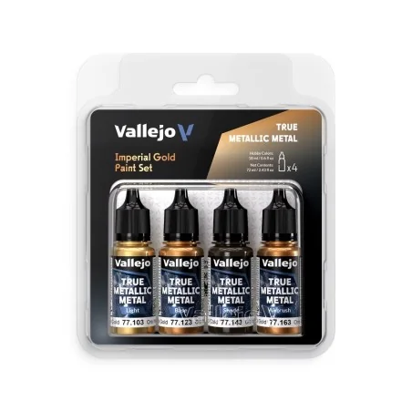 True Metallic Metal: Imperial Gold - Vallejo 77252
