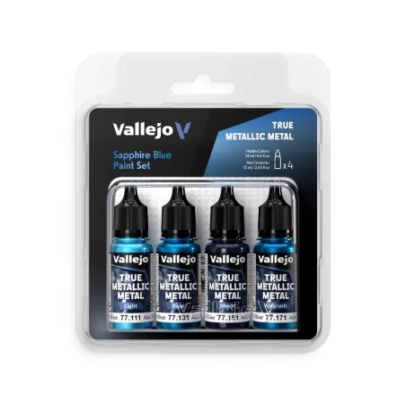 True Metallic Metal: Sapphire Blue - Vallejo 77256