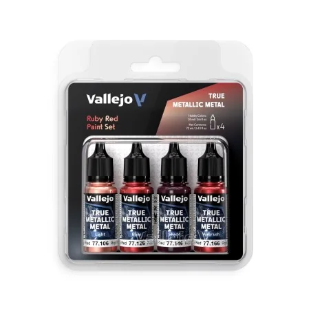 True Metallic Metal: Ruby Red - Vallejo 77254