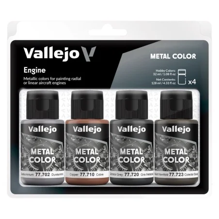 Metal Color: Engine 32 ml - Vallejo 77604