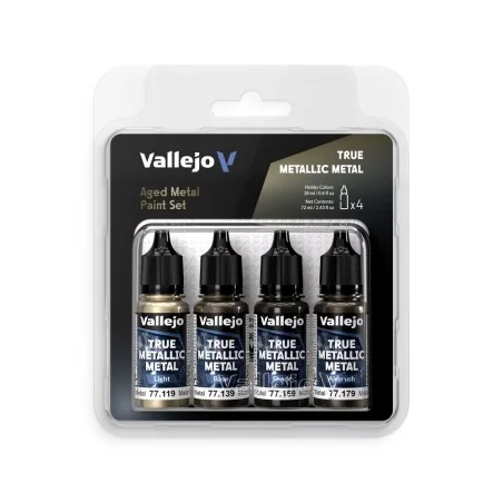 True Metallic Metal: Aged Metal - Vallejo 77258