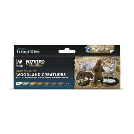 Wizkids: Woodland creatures 8 ml - Vallejo 80254