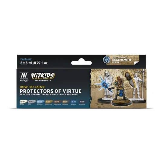 Wizkids: Protectors of Virtue 8 ml - Vallejo 80252 Wizkids: Protectors of Virtue 8 ml - Vallejo 80252