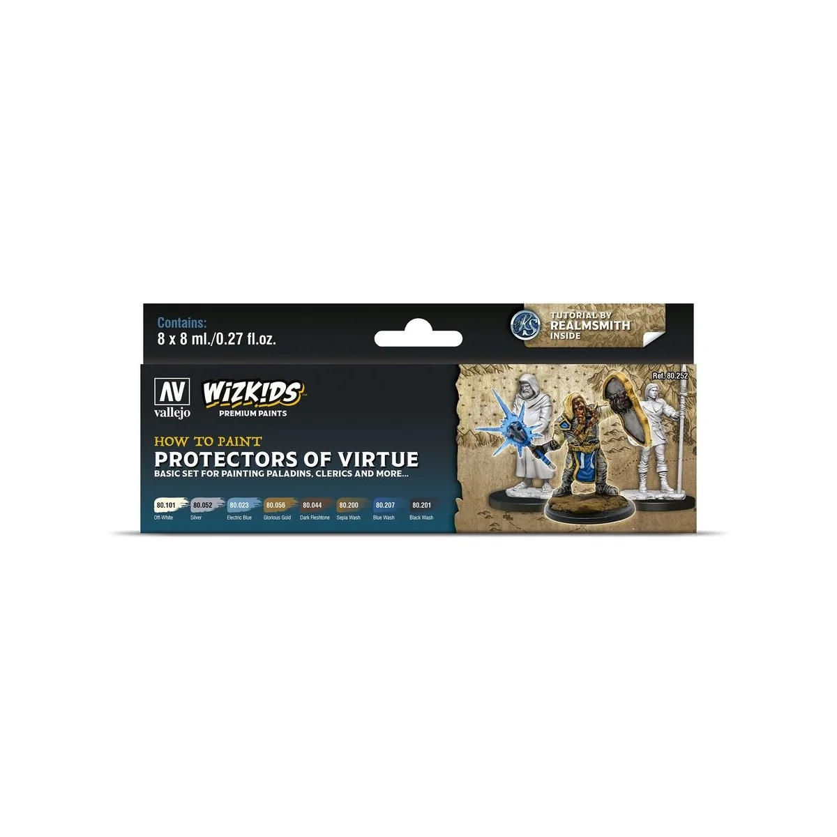 Wizkids: Protectors of Virtue 8 ml - Vallejo 80252 Wizkids: Protectors of Virtue 8 ml - Vallejo 80252