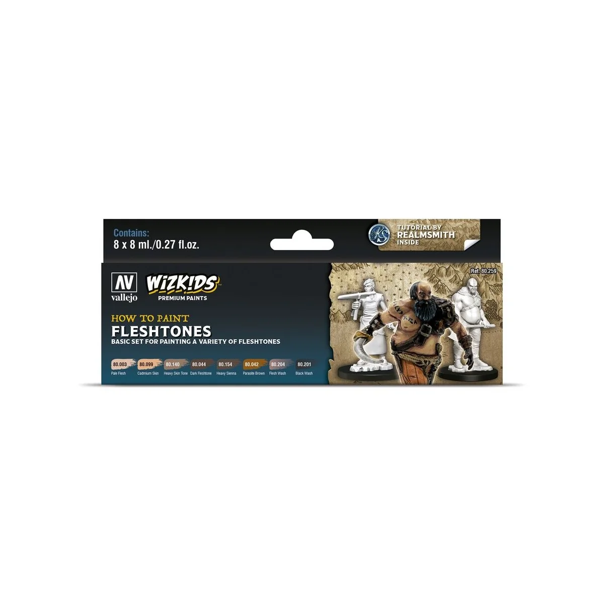 Wizkids: Fleshtones 8 ml - Vallejo 80259 Wizkids: Fleshtones 8 ml - Vallejo 80259