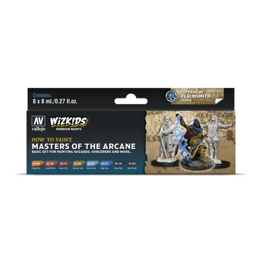 Wizkids: Masters of the Arcane 8 ml - Vallejo 80257 Wizkids: Masters of the Arcane 8 ml - Vallejo 80257
