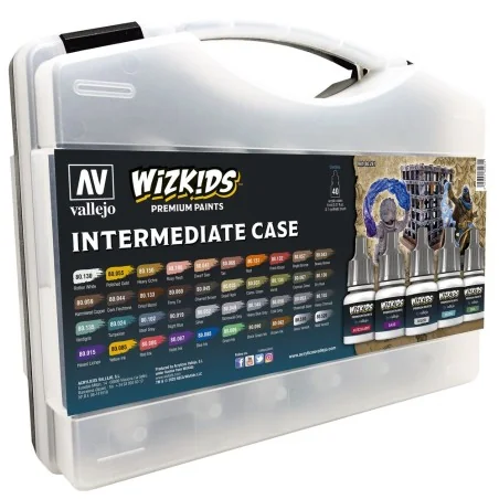 Wizkids: Intermediate Case 8 ml - Vallejo 80261